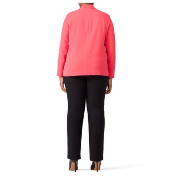 PARKER • Pink Bo Blazer Work Jacket One Button - Picture 6 of 9